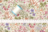 Japanese Fabric Cotton Ripple Josephine Floral - B - 50cm